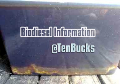 Give advice on Biodiesel, from used sunflower oil, problems