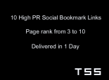 SEO Services – High PR Social Bookmark