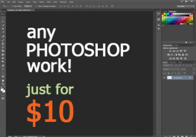I will do any Photoshop Work in Photoshop CC
