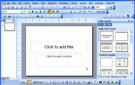 make PowerPoint presentations for School Homework assignments